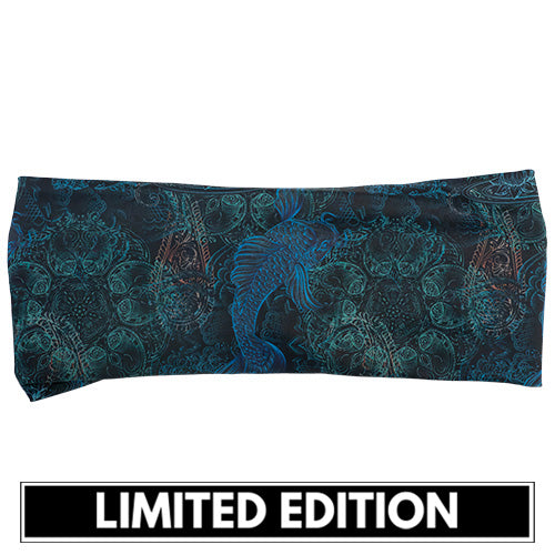 limited edition koi fish patterned headband