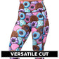 donut patterned leggings