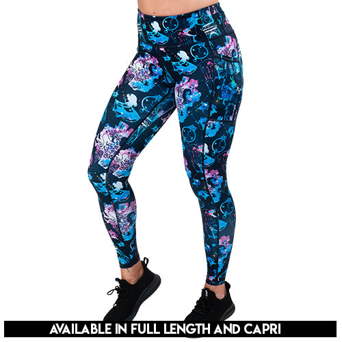 alice in wonderland inspired leggings available lengths