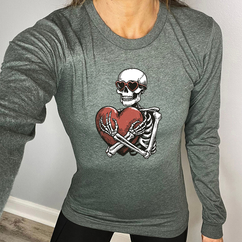 Long Sleeve Tee | Skeleton Hug