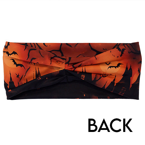 back of the haunted house headband