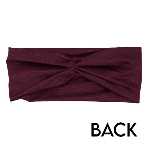 back of the heather berry headband