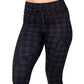 houndstooth patterned leggings