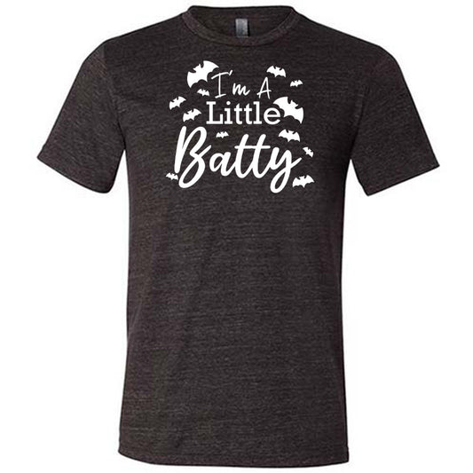 black "I'm A Little Batty" Shirt