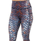 dragon scale print leggings