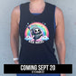 muscle tank with the text "kick rocks" on it coming soon