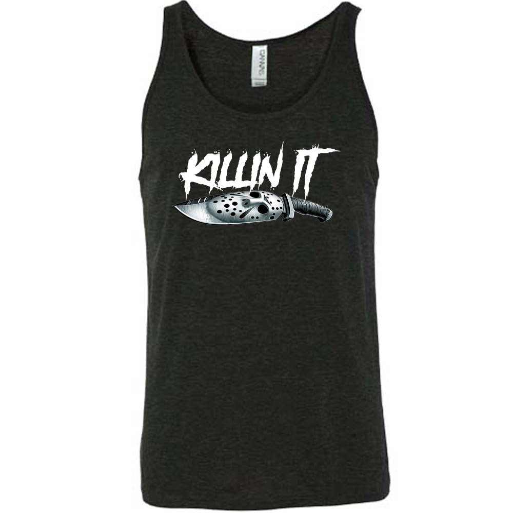 black "Slasher Killin It" shirt