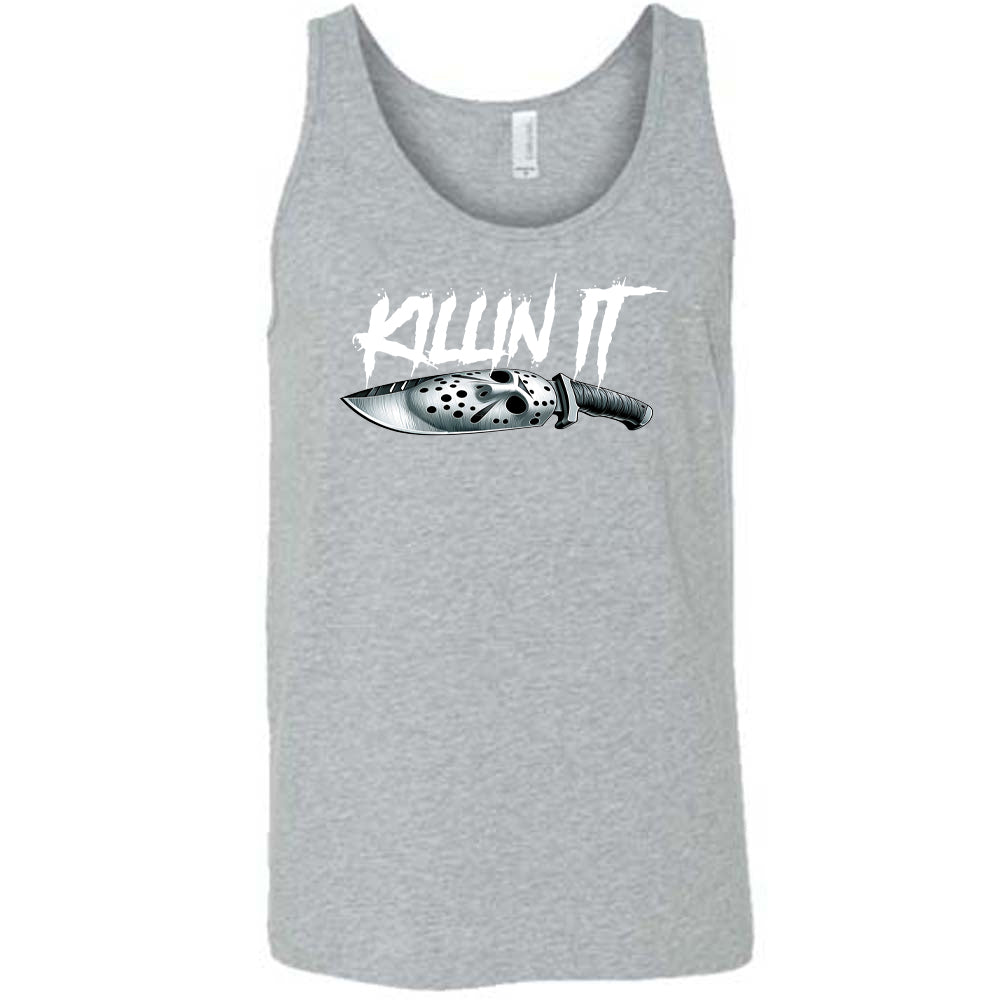 grey "Slasher Killin It" shirt