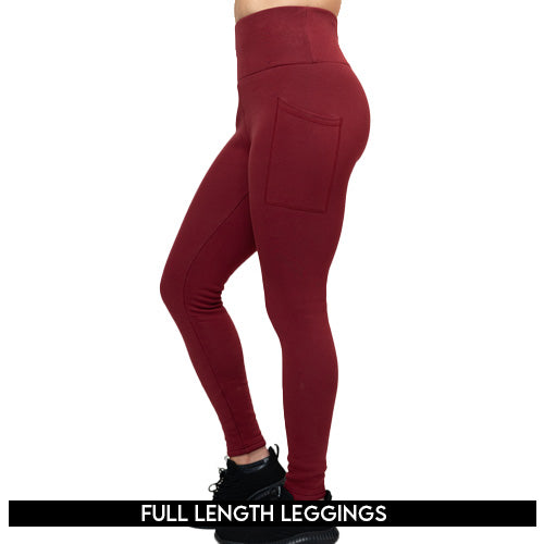 Buy online Red Fleece Woolen Legging from winter wear for Women by  Frenchtrendz for ₹1099 at 56% off