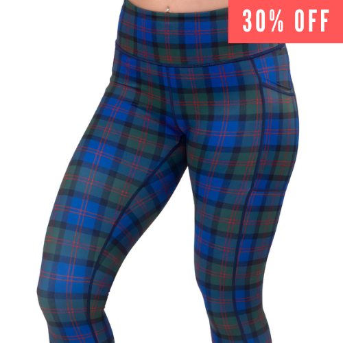 Polar Plaid Leggings