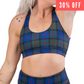 Butterfly Back Bra | Polar Plaid