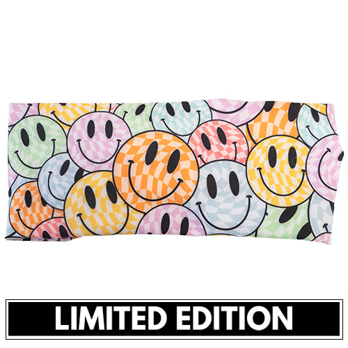 limited edition smiley face patterned headband