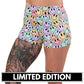 limited edition smiley face patterned shorts