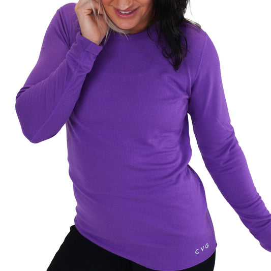 solid purple thermal