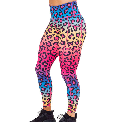 Be Fit Apparel - I ABSOLUTELY LOVE THIS NEW RAINBOW 🌈 BE FIT GIRL CROP TOP  WITH MY RAINBOW 🌈 LEOPARD LEGGINGS 😍💪TEXT OR DM US TO ORDER AT  407-721-1038 #befit #befitapparel #