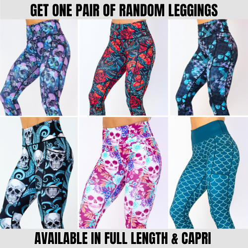 Women's Capri Leggings Sizes: - Retired Soldier Creations