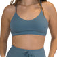 sage slate sports bra