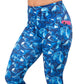 side pocket on the sapphire jewel patterned leggings