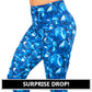 sapphire jewel patterned leggings surprise drop