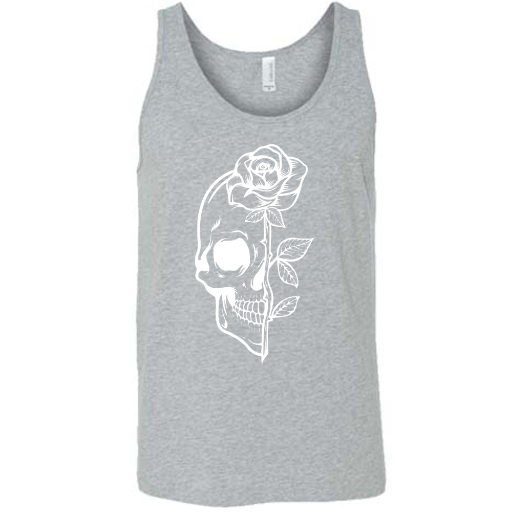 grey Skull Rose Shirt