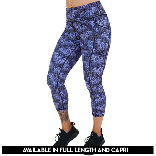 bat lace patterned leggings available lengths