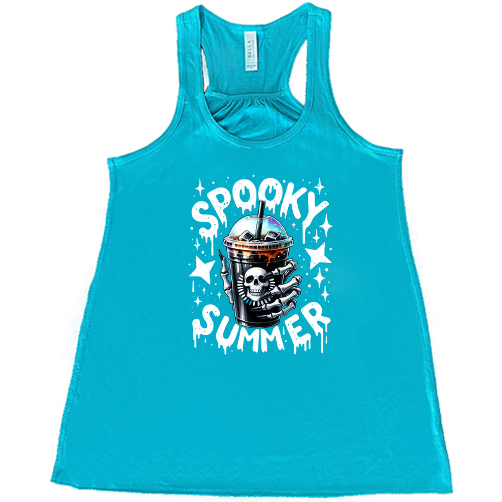 teal Spooky Summer Shirt
