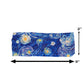 starry night patterned headband measured at 2 by 9 inches