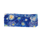 starry night patterned headband