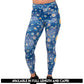 starry night patterned leggings available lengths