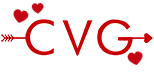 valentines themed CVG logo. Click to be brought to the homepage.