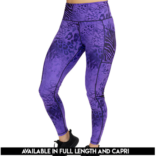 Purple Tie-Dye Leggings – Allure The Brand