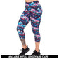 snowy mountain patterned leggings available in capri and full length