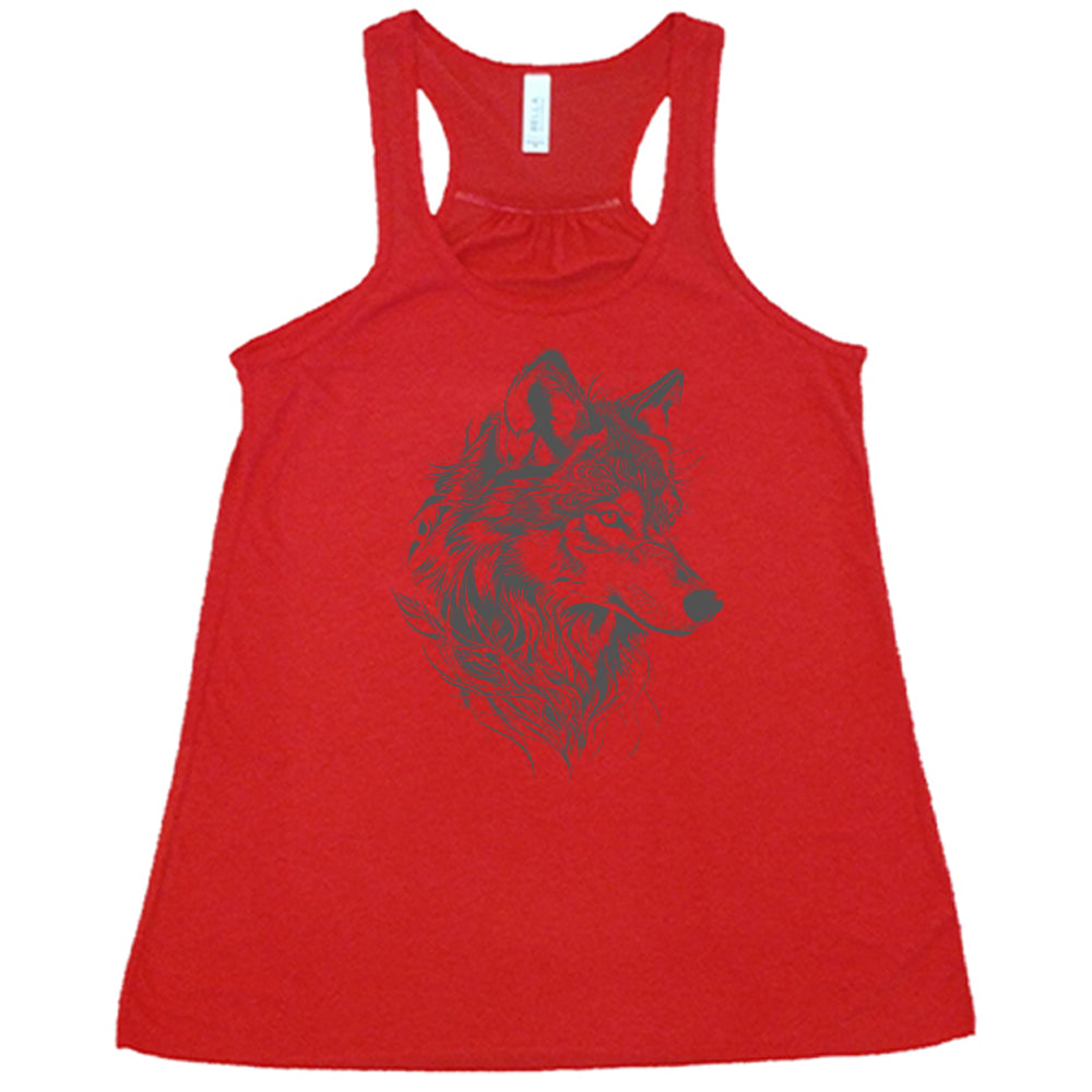 red Wolf Silhouette Shirt