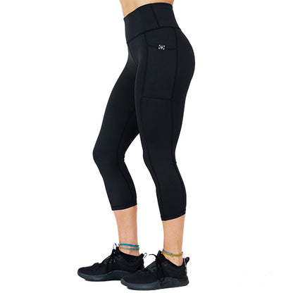 conceited. Solid Black Leggings One Size - 47% off