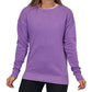 Purple Basic Crew Neck