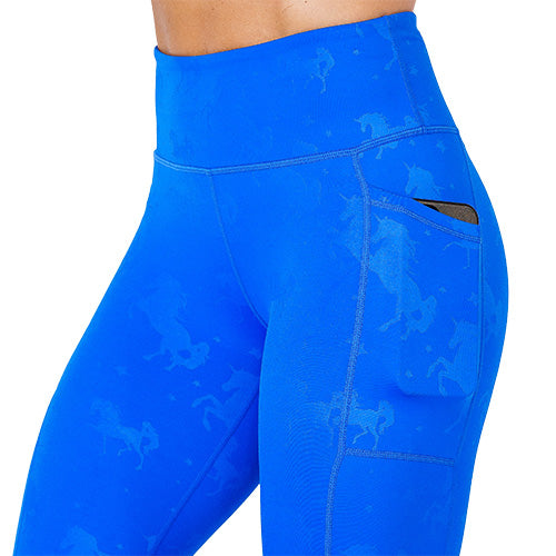 Unicorn Leggings for Women, Light Blue Leggings, Aqua Blue Yoga Pants,  Printed Leggings, Workout Leggings, Yoga Pants, Gym Leggings -  Canada