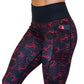 reversible vampire inspired legging side pocket