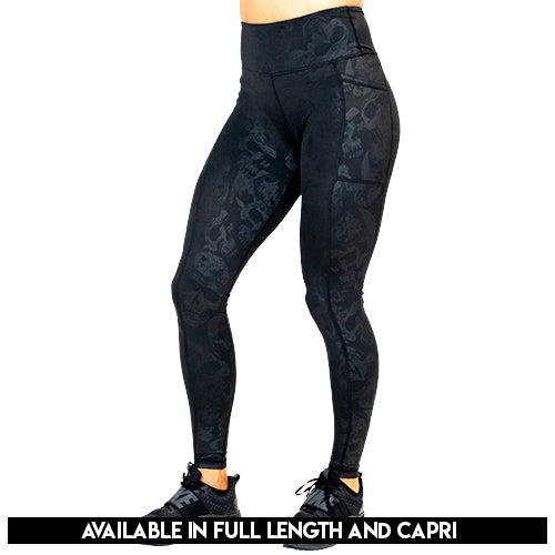 Frosted Skulls 25 Lifestyle Leggings - FINAL SALE - 2XL only – Liberte  Lifestyles