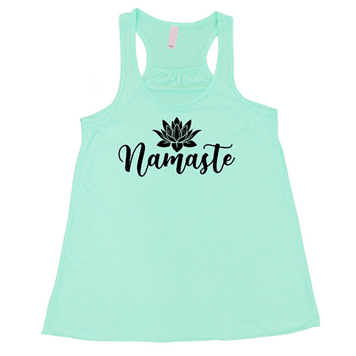 mint namaste tank top