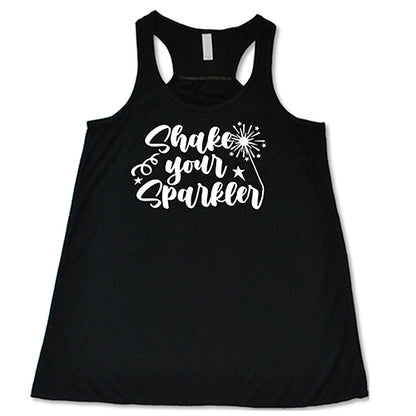 black Shake Your Sparkler Shirt