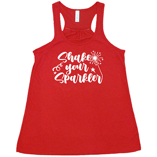 red Shake Your Sparkler Shirt