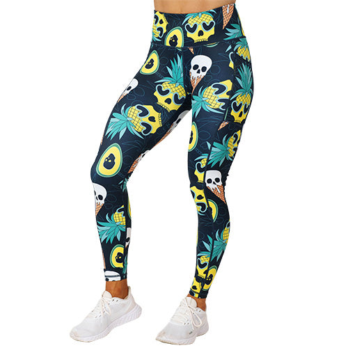 Christmas skull sale leggings